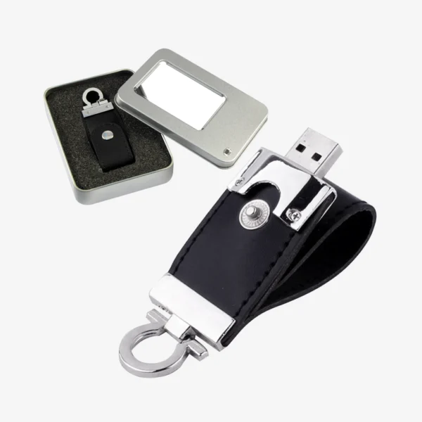 USB modelo Leather 8 GB