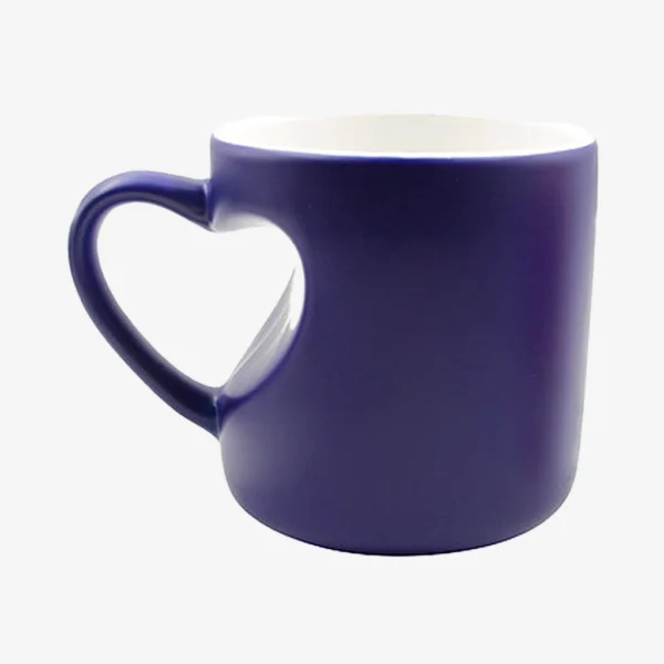 Taza Reactiva Barril Corazón Brillante 11 oz - Imagen 2