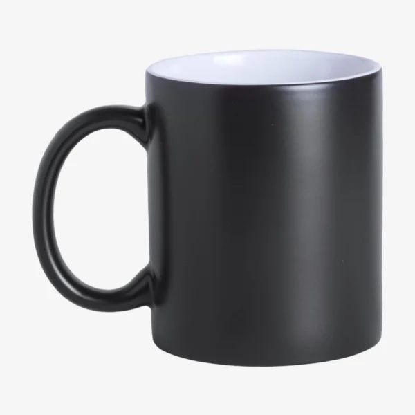 TAZA REACTIVA NEGRO MATTE - 11 OZ