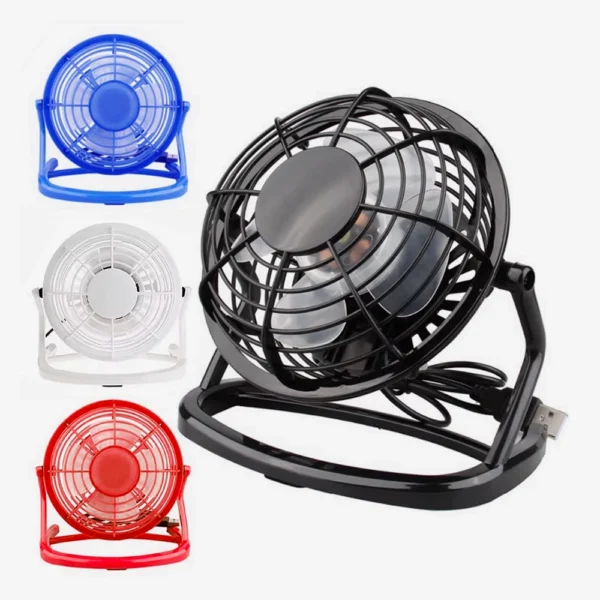 MINI VENTILADOR CON CONEXIÓN USB