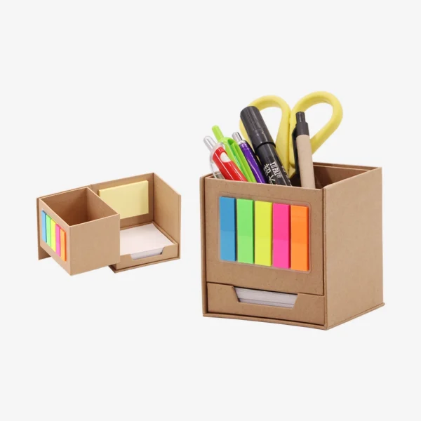 Porta Lapiceros con Post-It