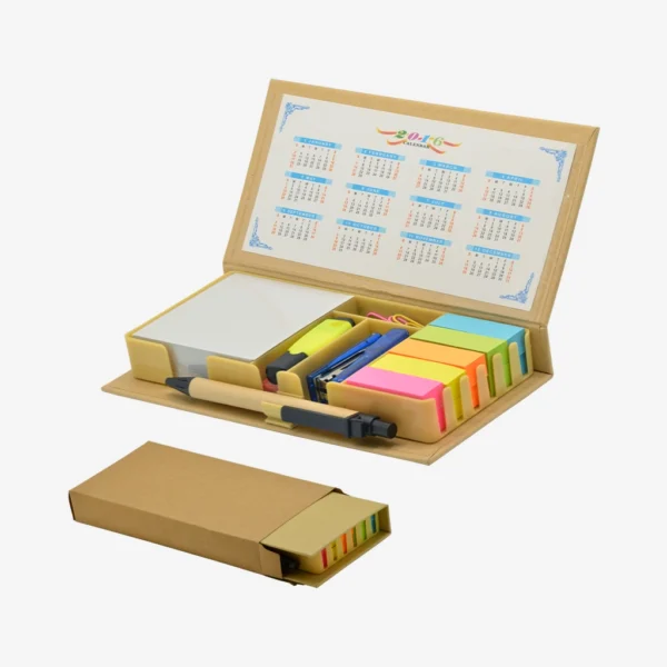 Porta Taco con Post-It Calendario