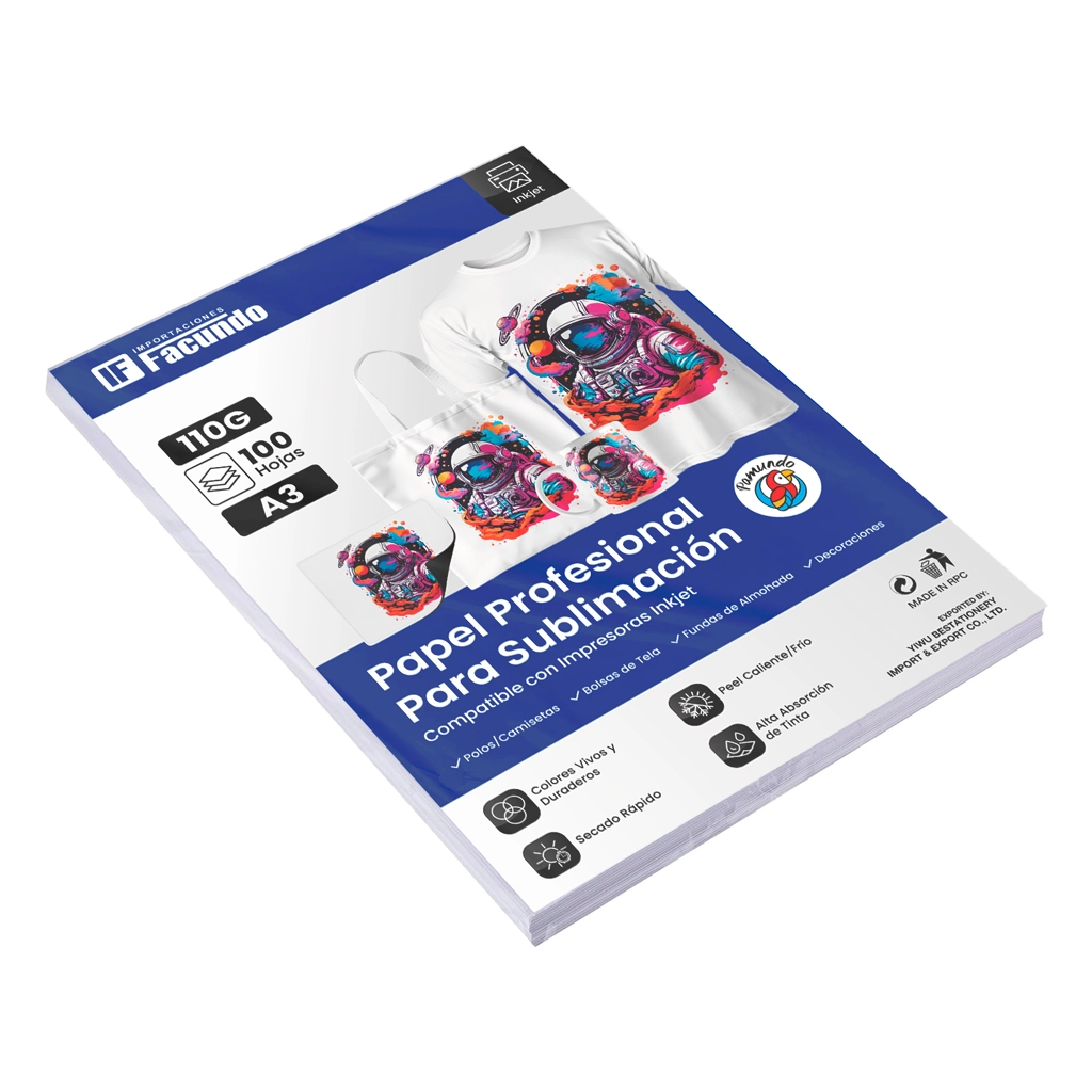 Papel Sublimación Premium A3 - Imagen 2