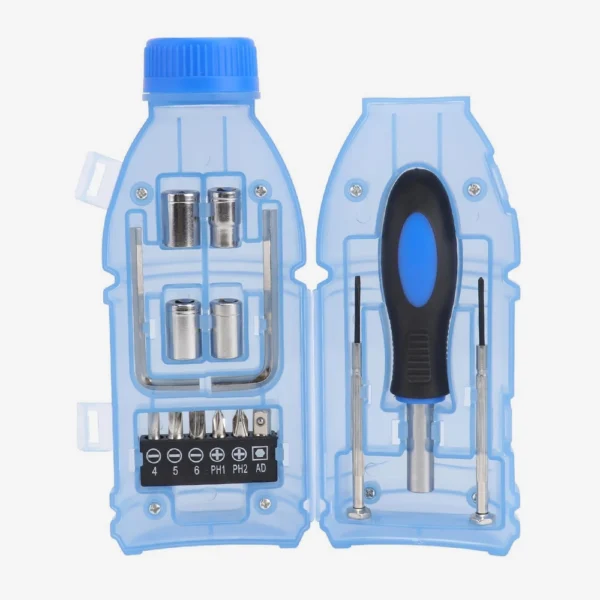 Set de Herramientas en Forma de Botellas 15 Piezas