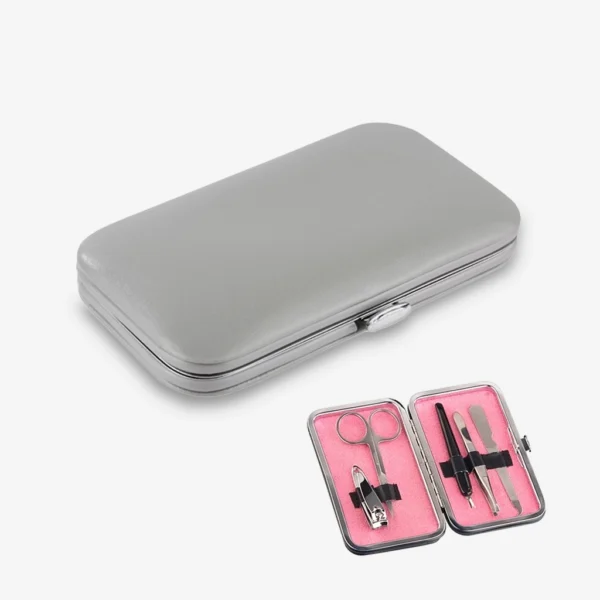 Set Manicure Metal Biocuero - Imagen 3