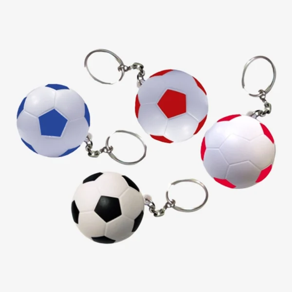 Llavero Pelota Futbol Antiestrés