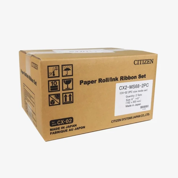 Caja De Papel Y Cinta - Modelo CX-02 6x8 - Citizen - Imagen 3