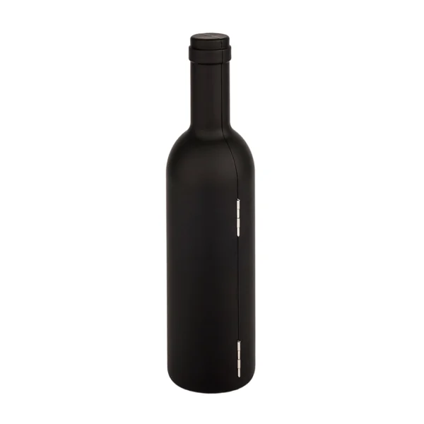 Set de Vino de 3 Piezas en Estuche con Forma de Botella