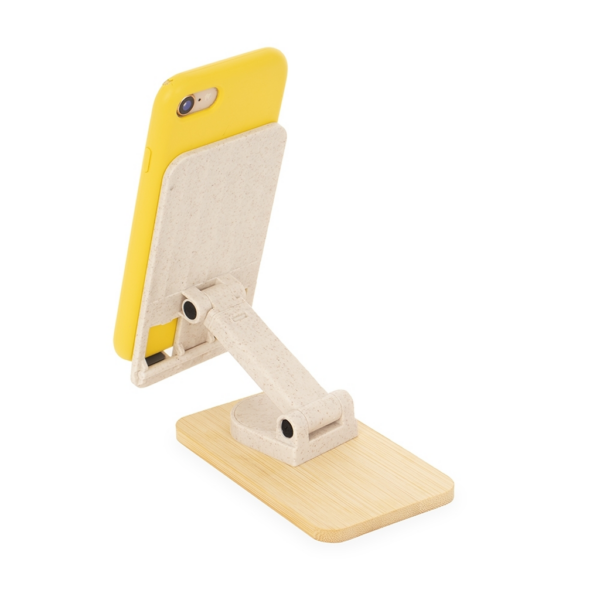 Soporte para Celular Ajustable Bambú