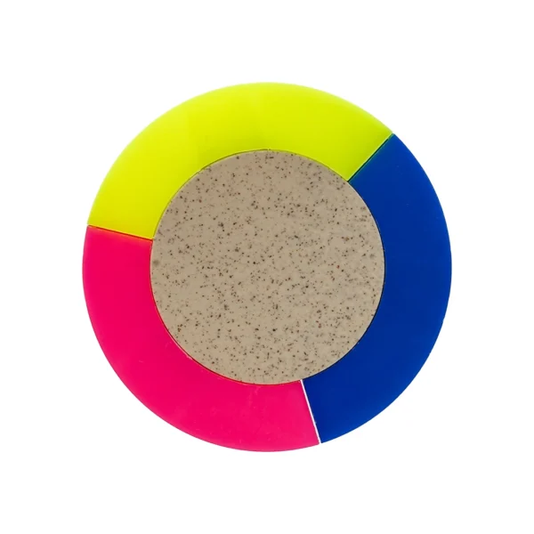 Resaltador Fibra de Trigo Circular